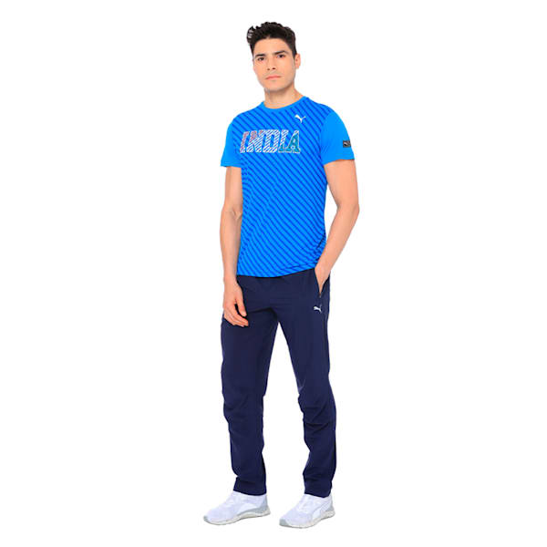 One8 Cricket T-Shirt, French Blue, extralarge-IND