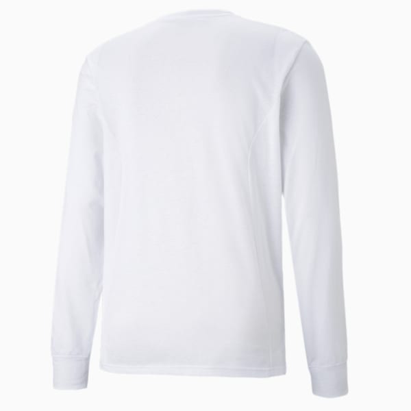 Basketball Shooting Men's T-Shirt, Puma White, extralarge-IND