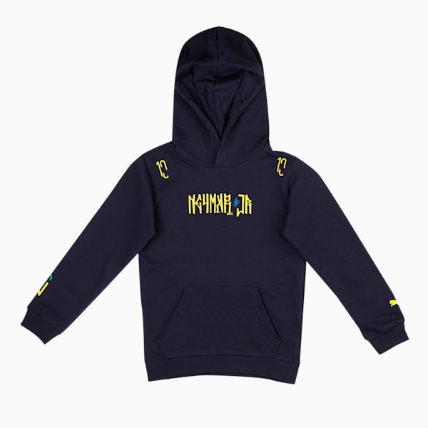 Neymar Jr. Hero Kids Hoody, Peacoat-Dandelion, extralarge-IND