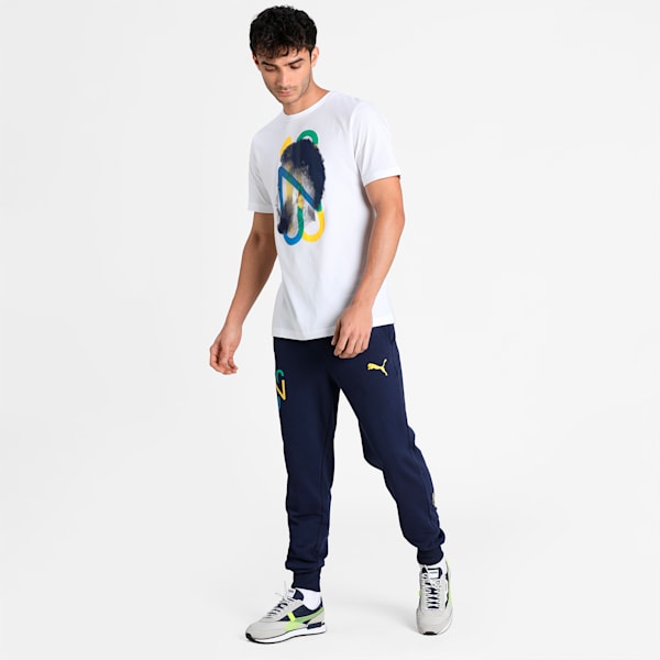 Neymar Jr. Hero Men's Regular Fit T-Shirt, Puma White, extralarge-IND