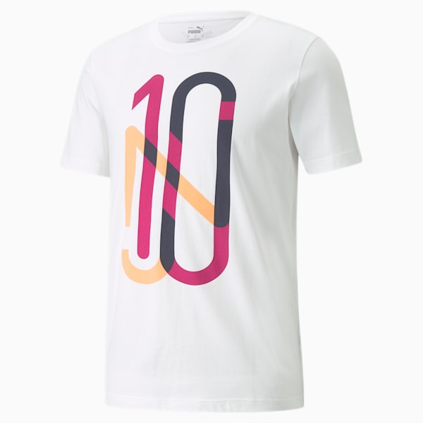 Neymar Jr. Graphic Flare Men's T-Shirt, Puma White