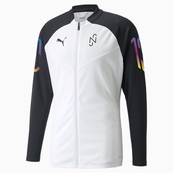 Chamarra de training de fútbol para hombre Neymar Jr. Thrill, Puma White, extralarge