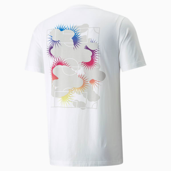 Neymar Jr Thrill Graphic Men's Soccer Tee, Puma White, extralarge