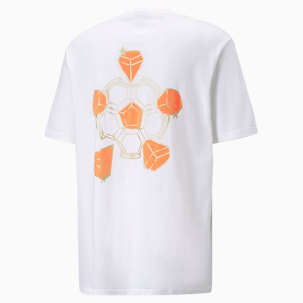 メンズ サッカー NJR ネイマール ダイヤモンド グラフィック 半袖 Tシャツ, Puma White, extralarge-JPN