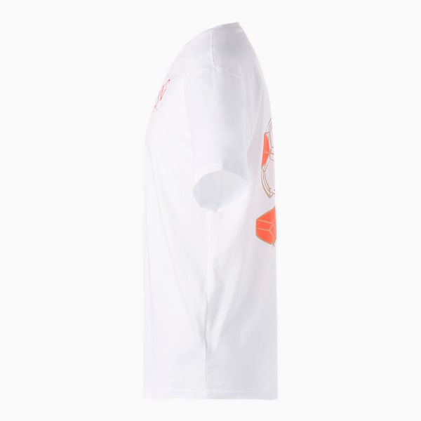 メンズ サッカー NJR ネイマール ダイヤモンド グラフィック 半袖 Tシャツ, Puma White