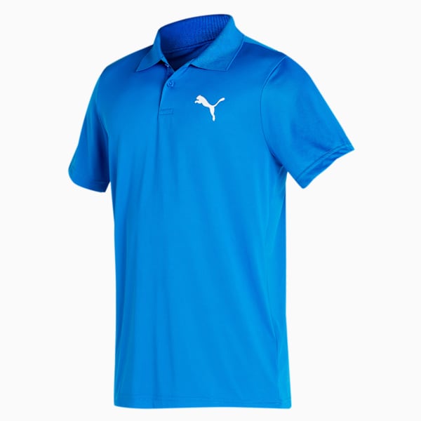 CR Team Men's Regular Fit Cricket Polo, Team Power Blue, extralarge-IND