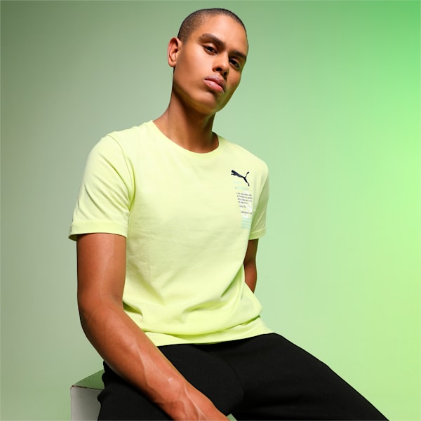 NEYMAR JR 24/7 Graphic Men's T-Shirt, Fresh Yellow, extralarge-IND