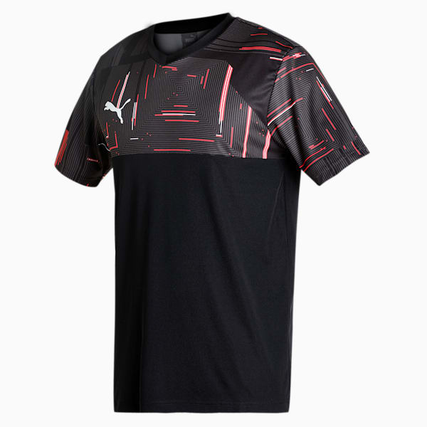 Cricket Team Men's T-Shirt, Puma Black, extralarge-IND