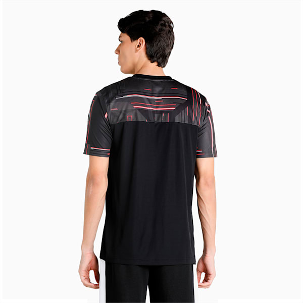 Cricket Team Men's T-Shirt, Puma Black, extralarge-IND