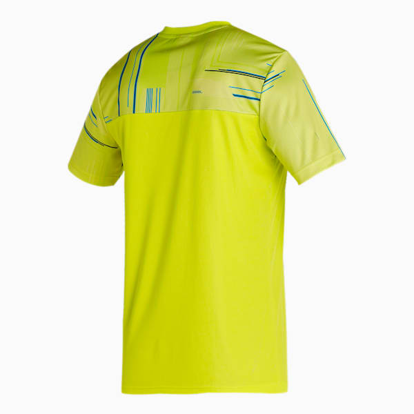 Cricket Team Men's T-Shirt, Yellow Alert, extralarge-IND