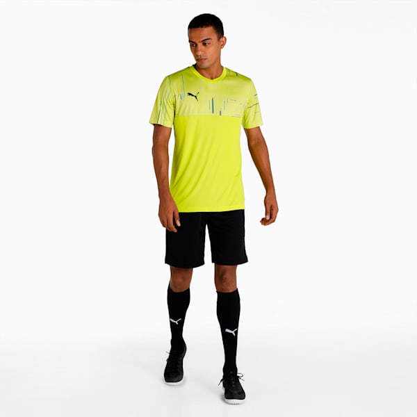 Cricket Team Men's T-Shirt, Yellow Alert, extralarge-IND