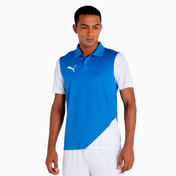 CR Takedown Men's Polo, Puma White-French Blue, extralarge-IND