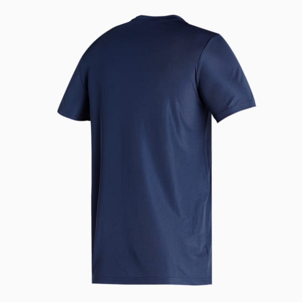Cricket Men's Slim Fit T-Shirt, India Ink, extralarge-IND