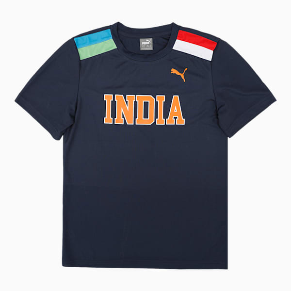 PUMA Cricket Boy's T-Shirt, India Ink