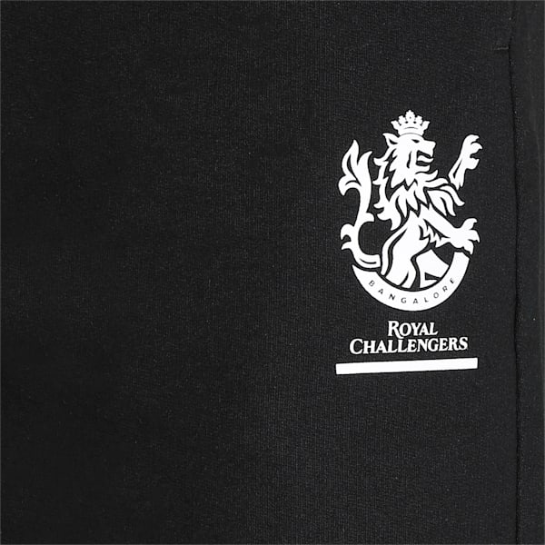 PUMA x Royal Challengers Bangalore Graphic Men's Shorts, PUMA Black
