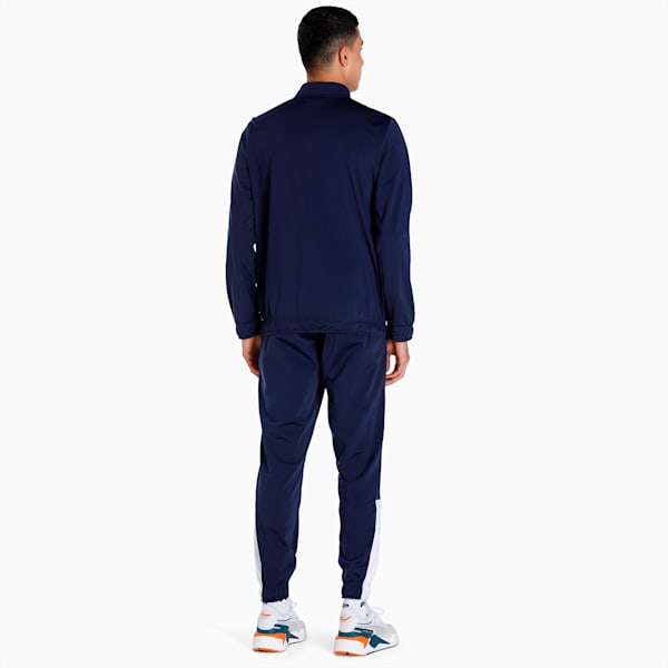 Men's Cricket Tracksuit, Peacoat-PUMA White, extralarge-IND