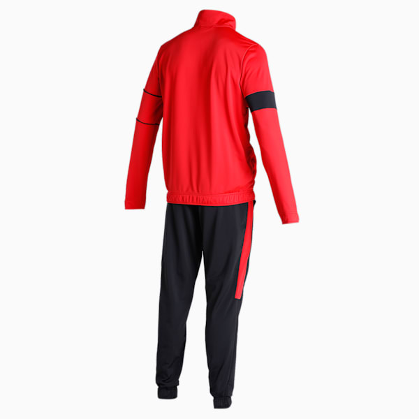 Men's Cricket Tracksuit, For All Time Red-PUMA Black, extralarge-IND