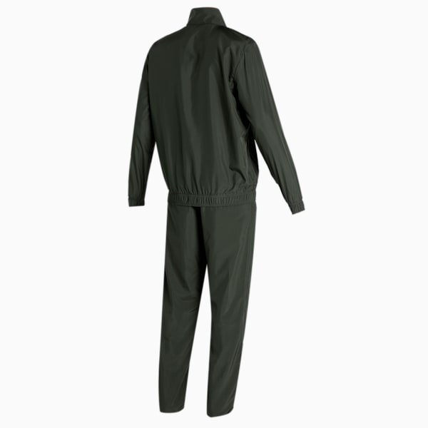 PUMA Basic Men's Cricket Track Suit, Forest Night-PUMA Black, extralarge-IND