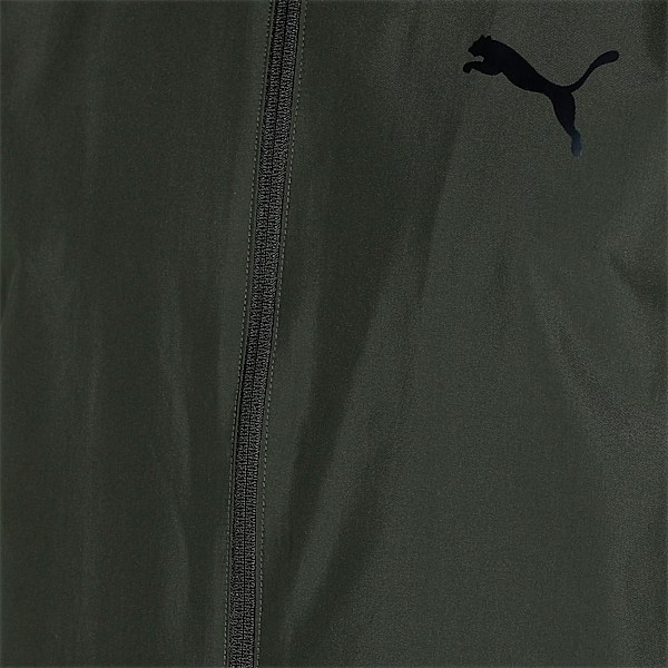 Basic Men's Cricket Track Suit, Forest Night-PUMA Black, extralarge-IND