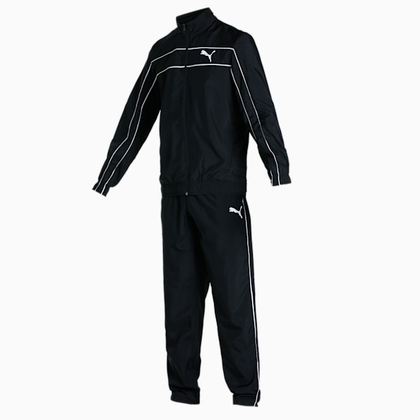 Classic 1 Men's Cricket Tracksuit, PUMA Black-PUMA White, extralarge-IND