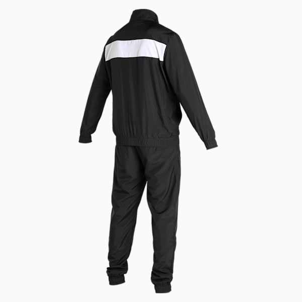 Classic Men's Tracksuit, PUMA Black-PUMA White, extralarge-IND