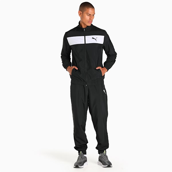 Mens black shop puma tracksuit
