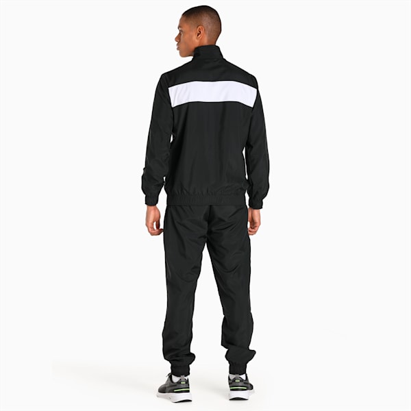 Classic Men's Tracksuit, PUMA Black-PUMA White, extralarge-IND