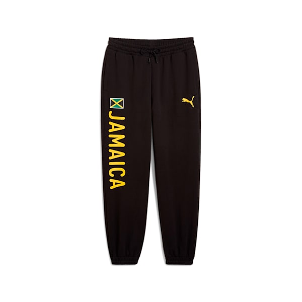 メンズ ランニング ジャム ビレッジ ウェア スウェット パンツ, PUMA Black-JAMAICA, extralarge-JPN