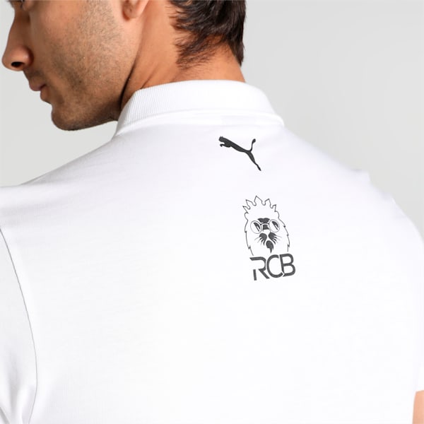 PUMA x Royal Challengers Bangalore Arcade Men's Polo, PUMA White