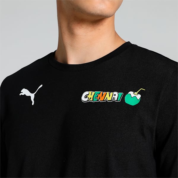 Chennai City Unisex T-shirt, PUMA Black, extralarge-IND