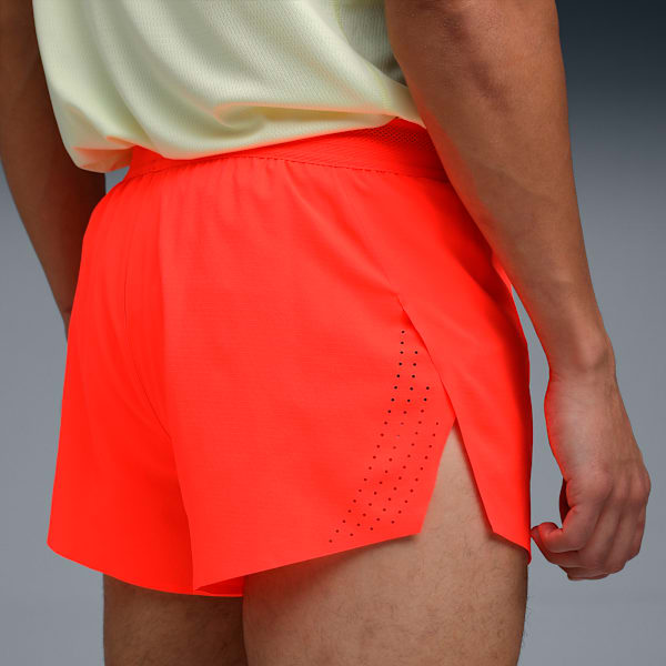 Ultraweave Split Men's Quick-Dry Running Shorts, Glowing Red, extralarge-IND