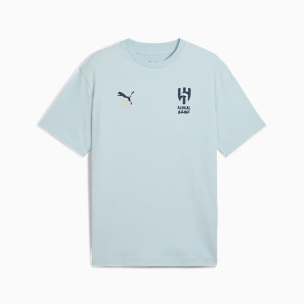 KIDSUPER x AL-HILAL SFC Graphic Tee Men, Frosted Dew, extralarge