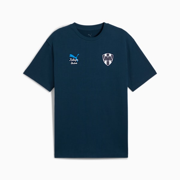 KIDSUPER x CF MONTERREY Graphic Tee Men, Deep Navy-PUMA White, extralarge