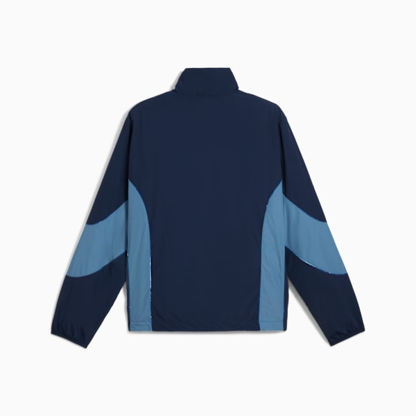 KIDSUPER AHSFC Rev Jacket Men, Club Navy-PUMA Gold, extralarge
