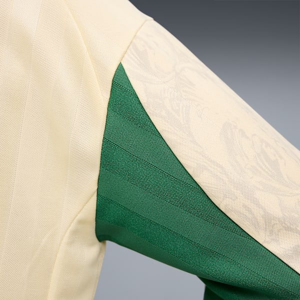 PUMA X KIDSUPER Men's Retro Football Long Sleeve Jersey, Creamy Vanilla-Vine, extralarge-IND