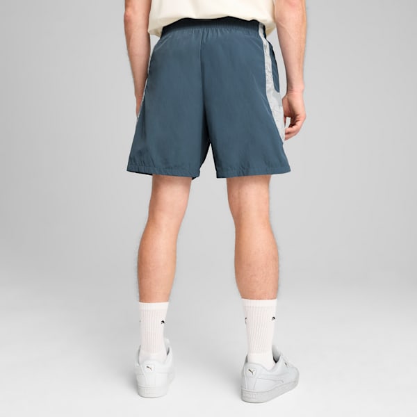 KIDSUPER x MANCHESTER CITY Travel Shorts Men, Gray Skies-Frosted Dew, extralarge-GBR