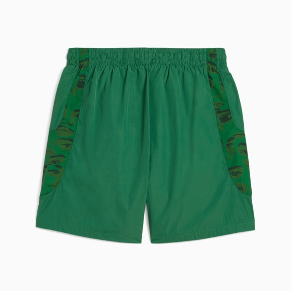 PUMA X KIDSUPER Men’s Above-Knee Travel Shorts, Vine-Alpine Snow, extralarge-IND
