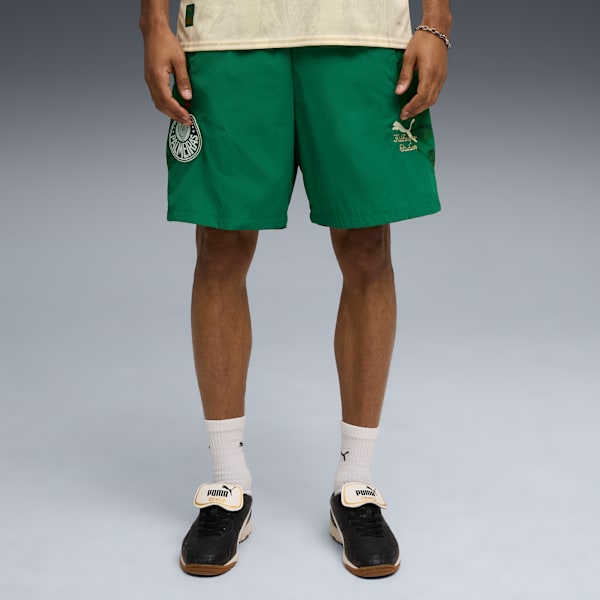 PUMA X KIDSUPER Men’s Above-Knee Travel Shorts, Vine-Alpine Snow, extralarge-IND