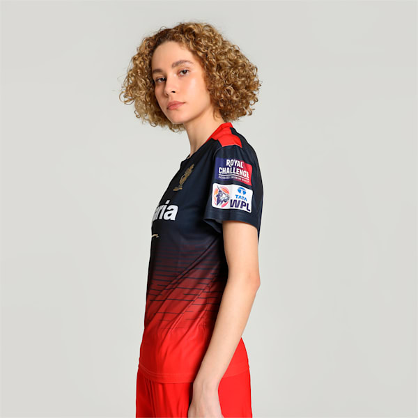 PUMA x RCB 2024 Women's League Replica Women's Jersey, Surf The Web-For All Time Red, extralarge-IND