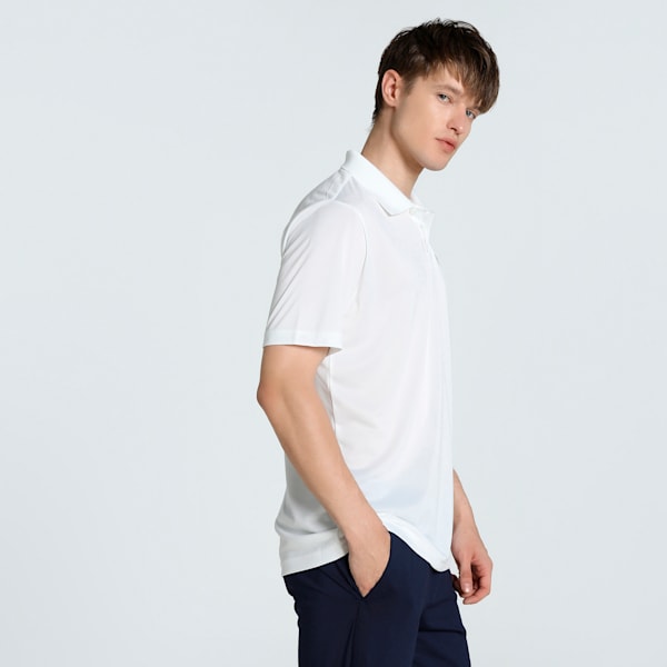 Cricket Team Men's Polo, Puma White, extralarge-IND