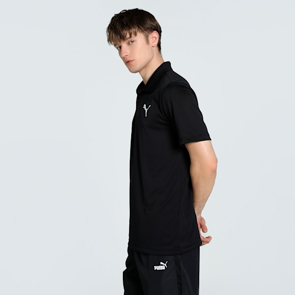 Performance Men's Polo, Puma Black, extralarge-IND
