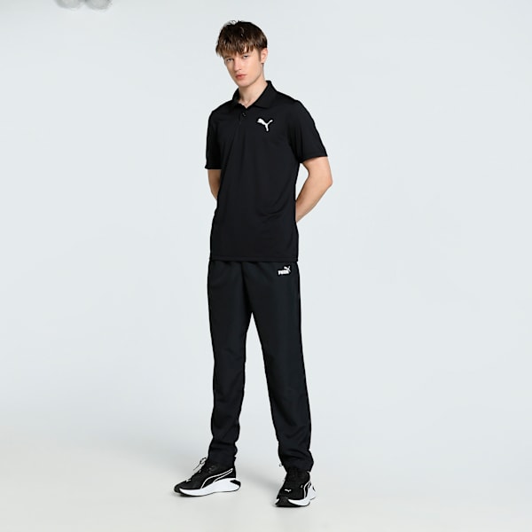 Performance Men's Polo, Puma Black, extralarge-IND