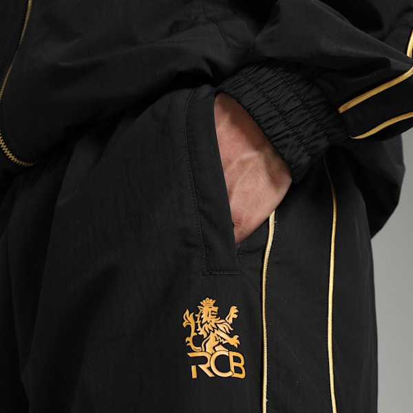 PUMA x RCB Men's T7 Pants, PUMA Black, extralarge-IND
