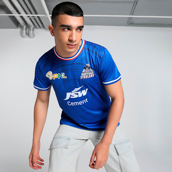 Haryana Steelers 2024 Men's Slim Fit Home Replica Jersey, PUMA Team Royal, extralarge-IND