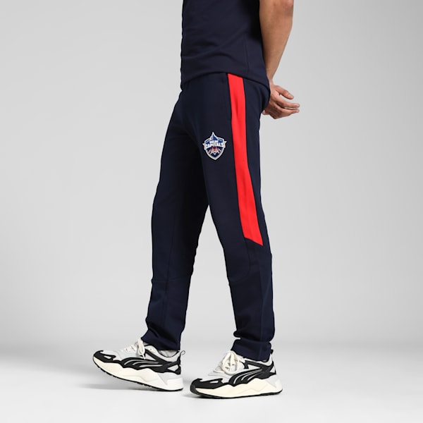 PUMA x Delhi Capitals Men's Cricket  Pants, PUMA Navy-For All Time Red, extralarge-IND