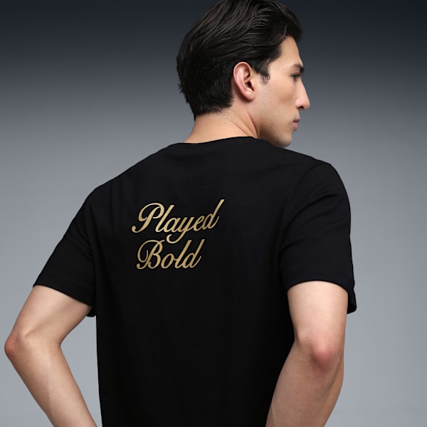 PUMA X RCB Champions Tee, PUMA Black, extralarge-IND