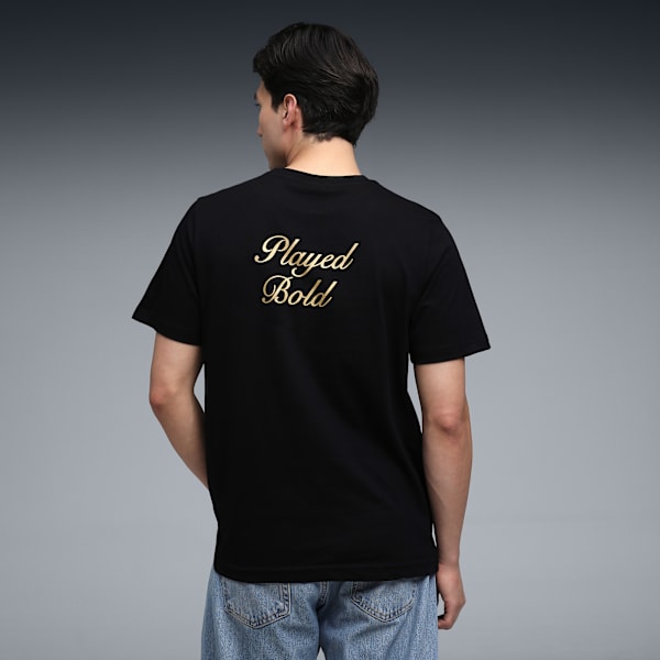 PUMA X RCB Champions Tee, PUMA Black, extralarge-IND