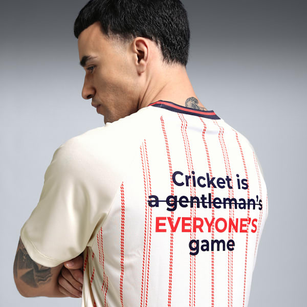 Cricket 2025 Tee, Alpine Snow, extralarge-IND