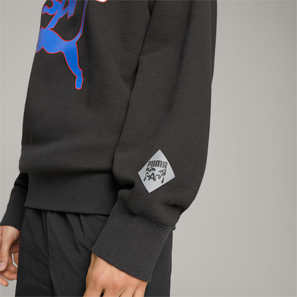 PUMA x PERKS AND MINI クルーネック スウェットシャツ, PUMA Black, extralarge-JPN