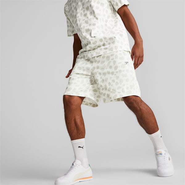 DOWNTOWN All Over Print Shorts, Pristine-AOP, extralarge-IND